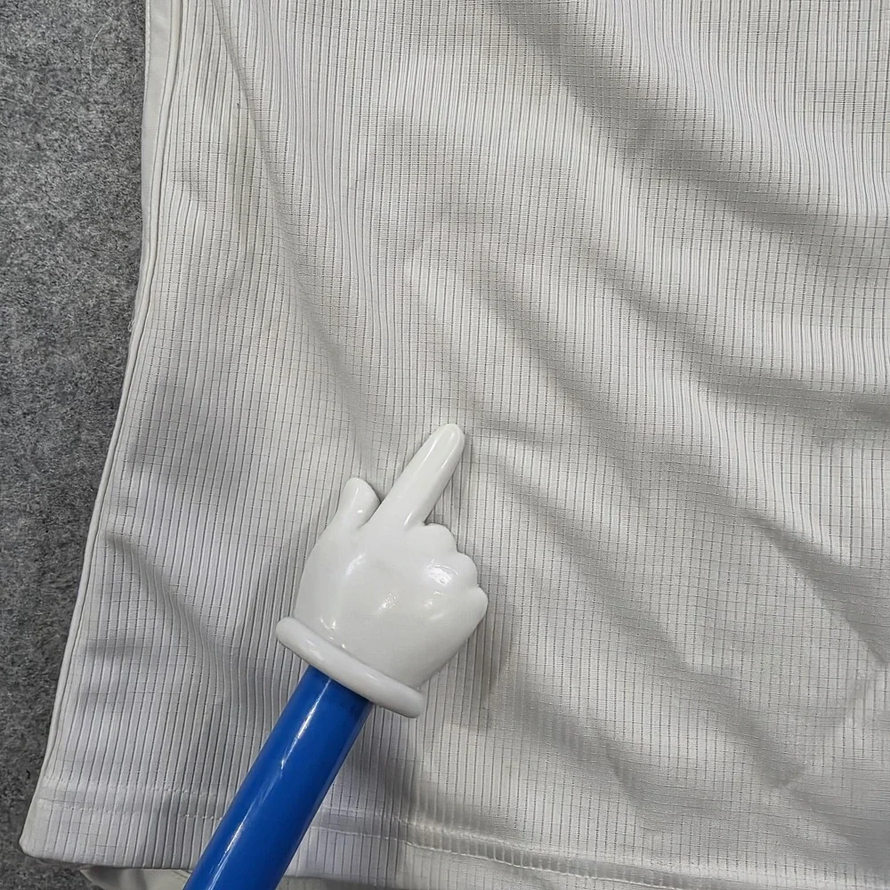 Manchester United‎ Jersey Mens Large White Soccer Adidas Slim Fit